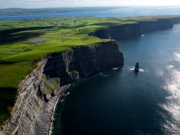 The breathtaking Cliffs of Moher, County Clare, Ireland. 