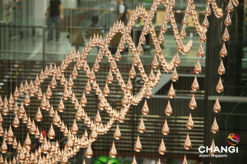 Kinetic Rain, Changi Airport, Singapore