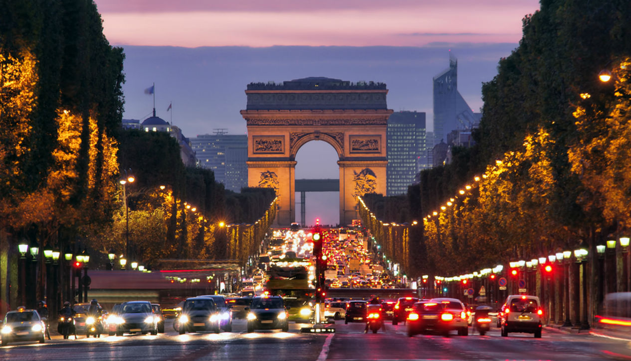Arc de Triomphe, Paris, France