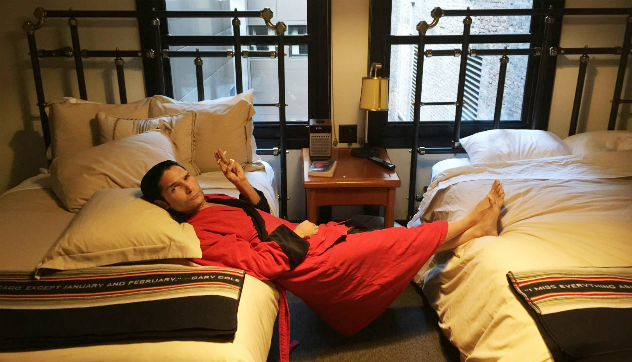 Corey Feldman at Chicago Athletic Association Hotel