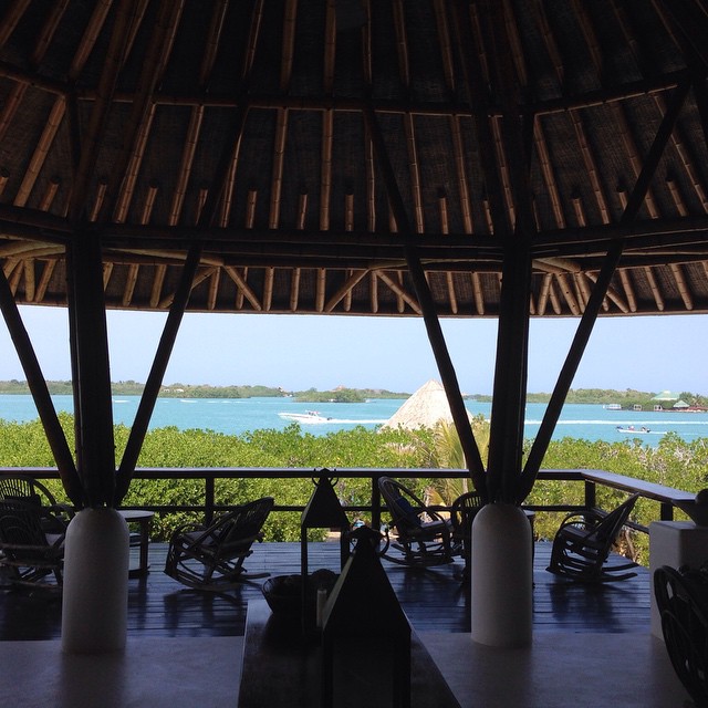 View from the balcony at Isla Baru | Photo by Compass + Twine 