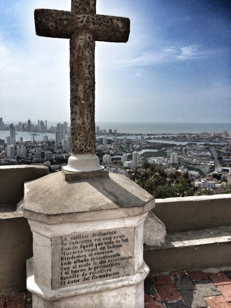 View of the city below from Convento de la Popa | Compass + Twine 