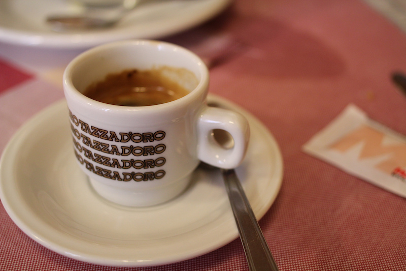 Espresso in Rome