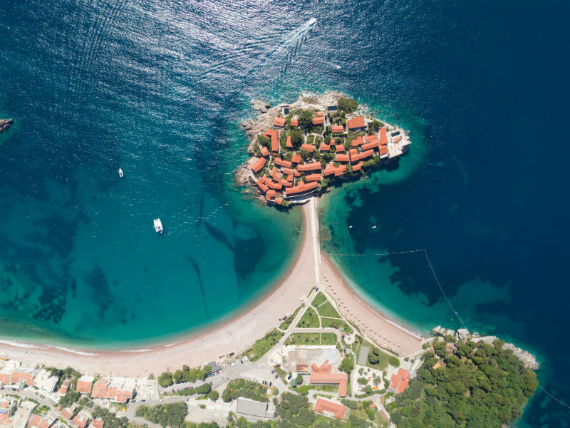 Sveti Stefan Island, Montenegro