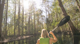 Kayaking - Things to do in Kissimmee other than the theme parks - GettingStamped