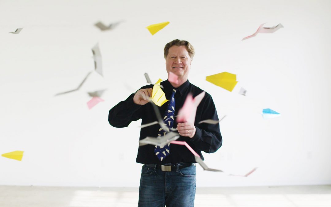 The Paper Airplane Guy Attempts World Record for Paper Aircraft Distance